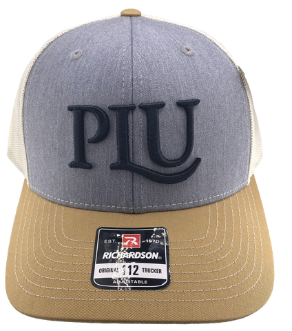 Gray Supportive PLU Trucker Hat