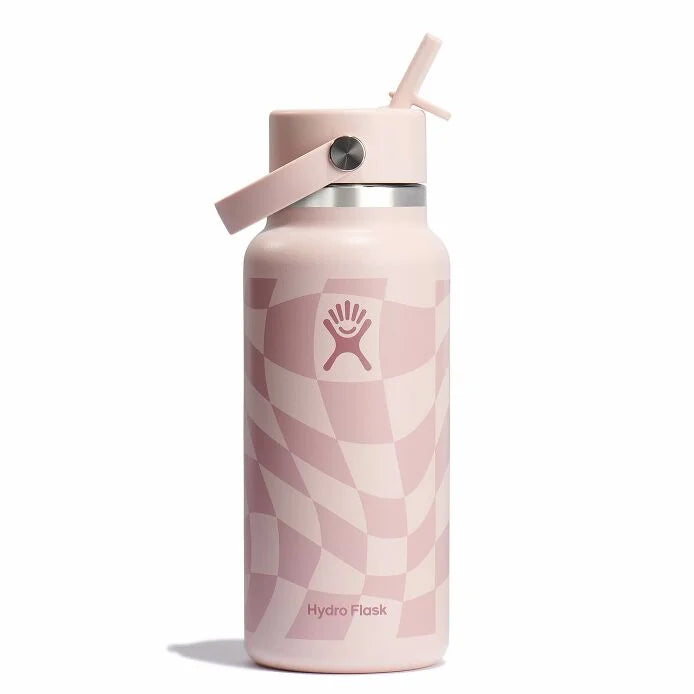 Checkered Wide Mouth 32oz Hydro Flask - Main Image