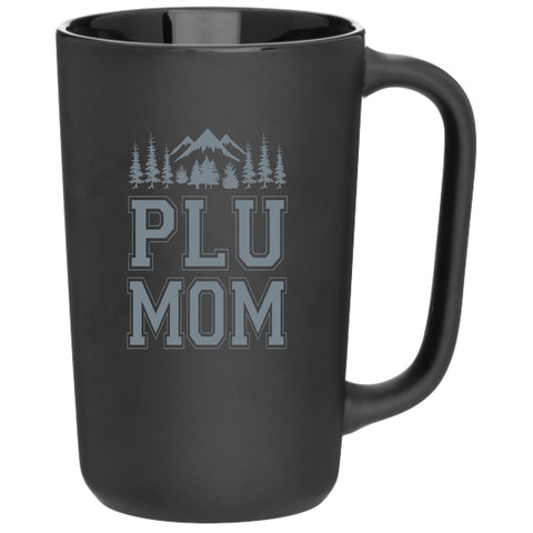 Black PLU MOM Mug 14oz