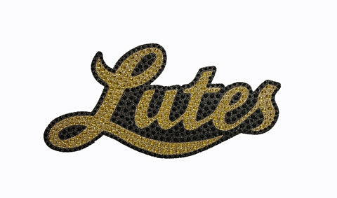 Glitter Lutes Decal