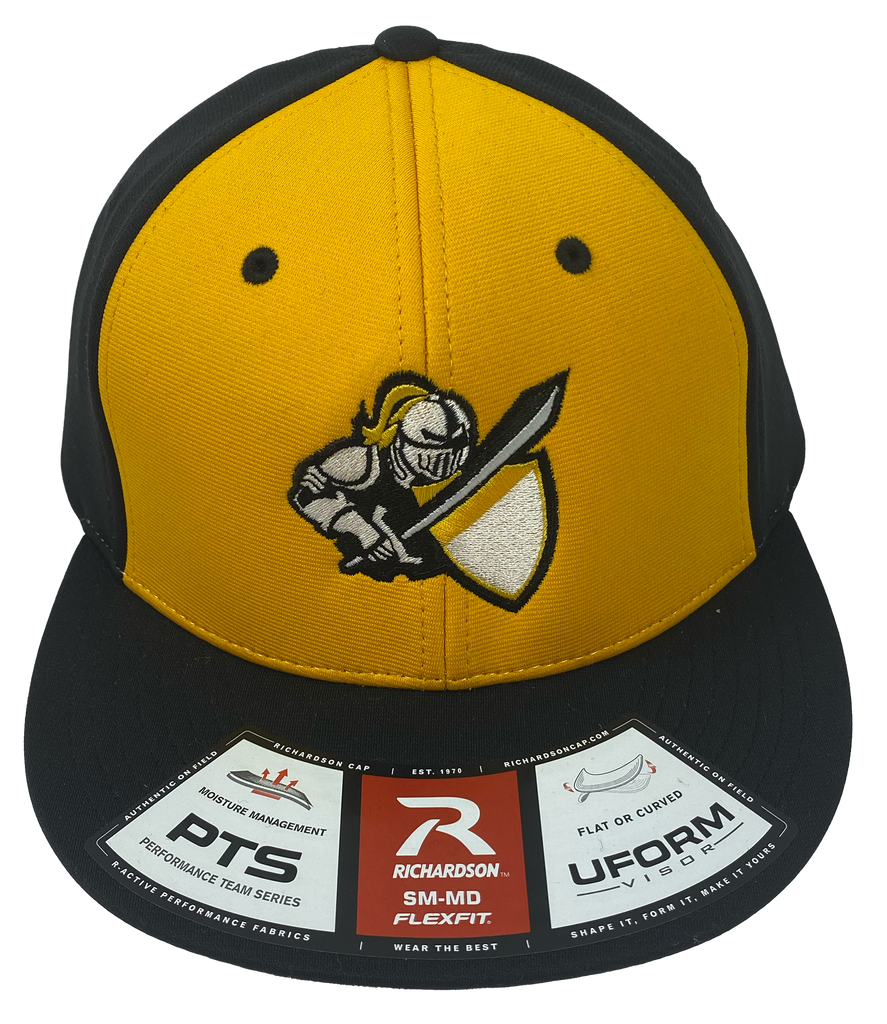 Embroidered Knight Fitted Hat