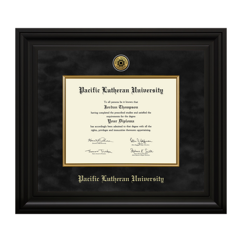 Presidential Gold Engraved Diploma Frame