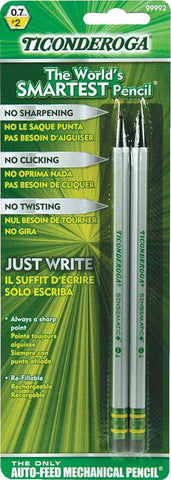 Ticonderoga Auto-Feed Mechanical Pencil - 2 pack