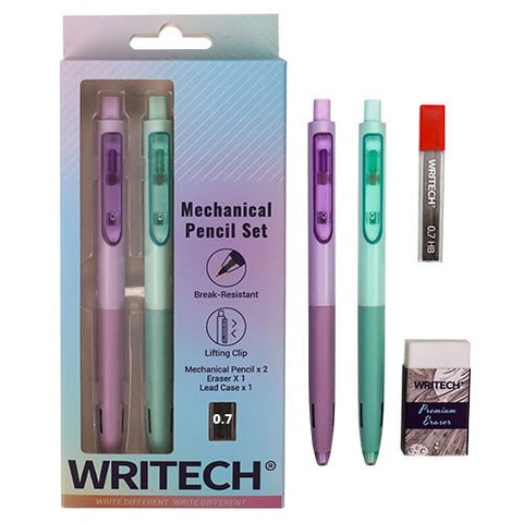 Writech Up-Pencil Mechanical Pencil 0.5mm Starter Set