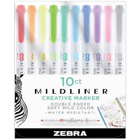 Mildliner Creative Markers