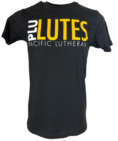 Simple Black PLU Lutes Tee