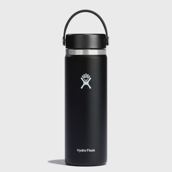 20 oz Hydro Flask Wide Mouth 2.0 Flex Cap Black – Lute Locker