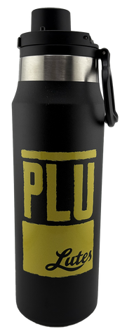 25oz Viking PLU Lutes Recycled Black Water Bottle