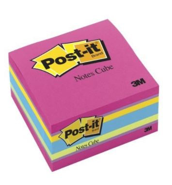 POST IT CUBE - BRIGHT COLORS