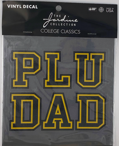 PLU DAD Car Decal