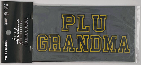 GRANDMA PLU Car Decal