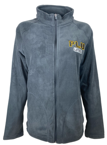 Black PLU Lutes Microfleece Full Zip Jacket