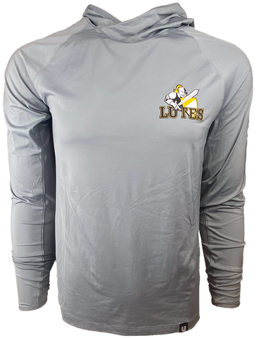 Granite Long Sleeve Athletic Shirt with hood