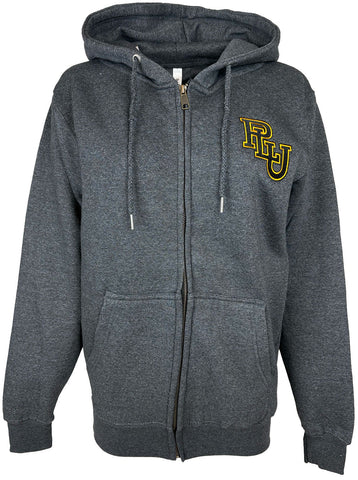 Charcoal Interlock PLU Full Zip Jacket