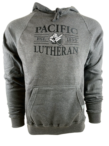 Dark Gray Pacific Lutheran Knight Hoodie