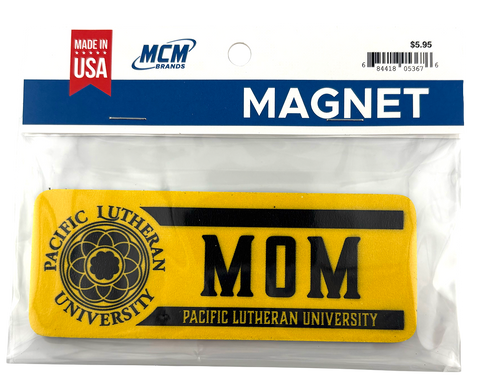 Gold PLU Rose Window Magnet