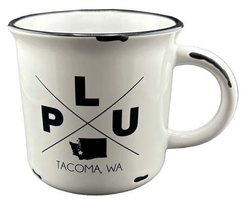 White PLU Washington State Mug