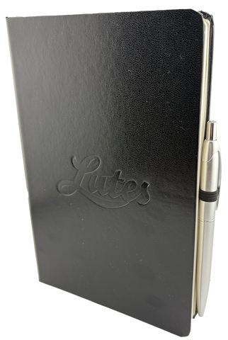 Cursive Lutes Journal with Pen