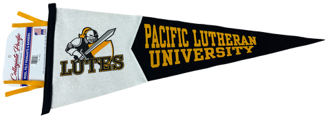 Pacific Lutheran University 12 X 32 Pennant with Knight