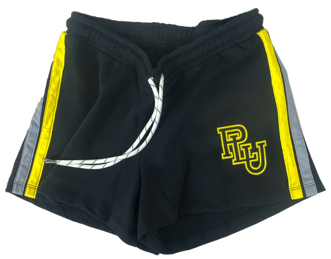 Womens Black Shorts with PLU