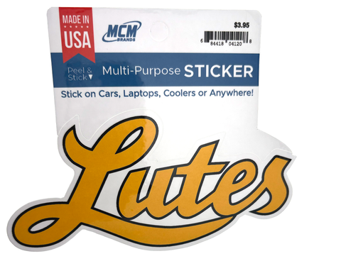 MCM Die-Cut Lutes Sticker