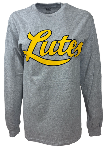 Cursive Lutes Long Sleeve