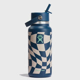 Checkered Wide Mouth Hydro Flask