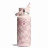 Checkered Wide Mouth Hydro Flask