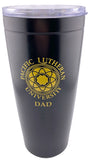 Black Pacific Lutheran University Parent Tumbler