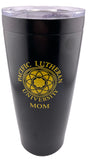 Black Pacific Lutheran University Parent Tumbler