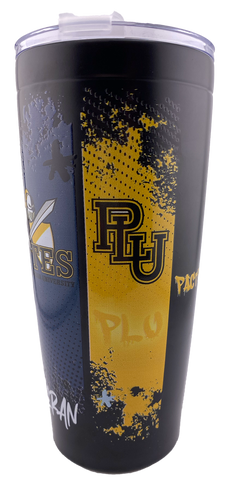 Graffiti Style PLU Knight Tumbler