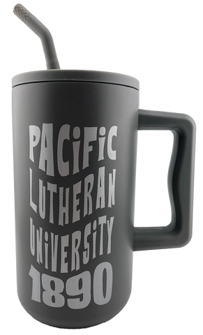 Travel Cup with Wavy Pacific Lutheran University/ 1890