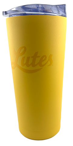 Tonal Gold Cursive Lutes Tumbler