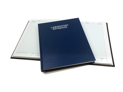 SCIENTIFIC / LABORATORY NOTEBOOK (cover color will vary)