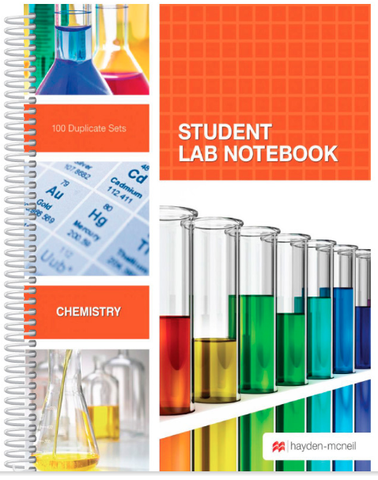 SPIRAL BOUND STUDENT LAB NOTEBOOK - 100 DUPLICATE SETS