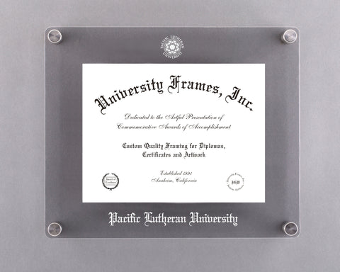 Lucent Clear Diploma Frame