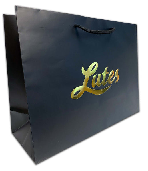 Cursive Lutes Gold Gift Bag Medium – Lute Locker