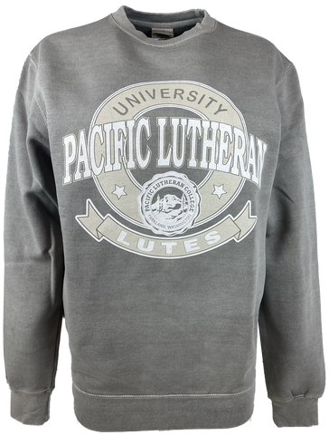 Classic Cement Gray Crew with Vintage PLU Seal