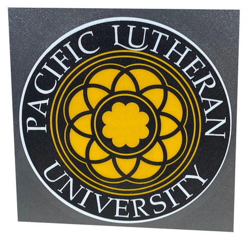 Pacific Lutheran University Rose Window Decal