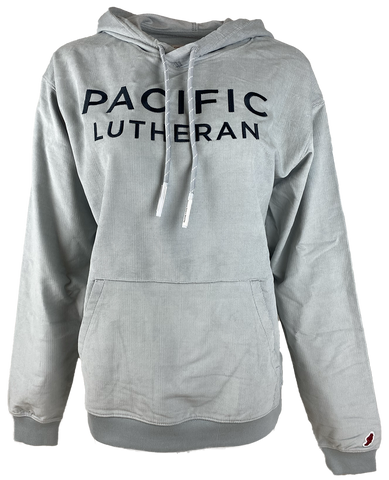 Pacific Lutheran Coastal Gray Corduroy Hoodie