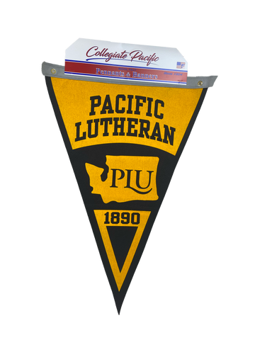 20 X 30 Pacific Lutheran Felt Pennant with WA State & 1890