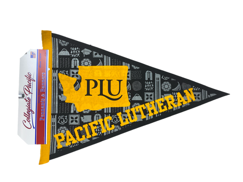 20 X 30 Tapestry Felt Pacific Lutheran Pennant with WA State