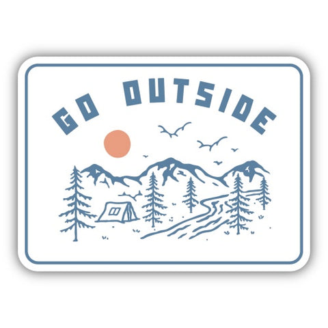 Go Outside 2.0 Sticker