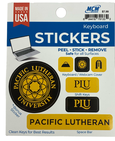 PLU Keyboard Sticker Sheet