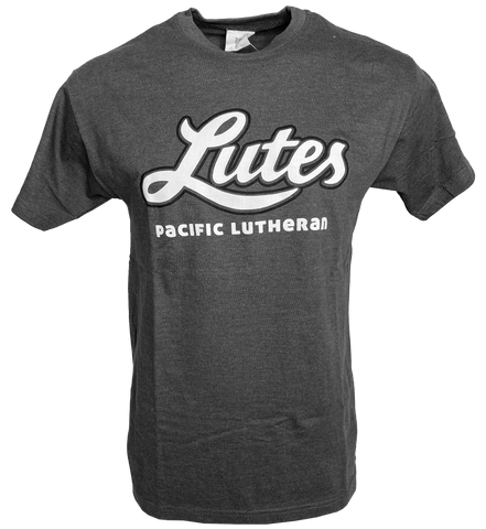 Cursive Lutes Over Pacific Lutheran Tee